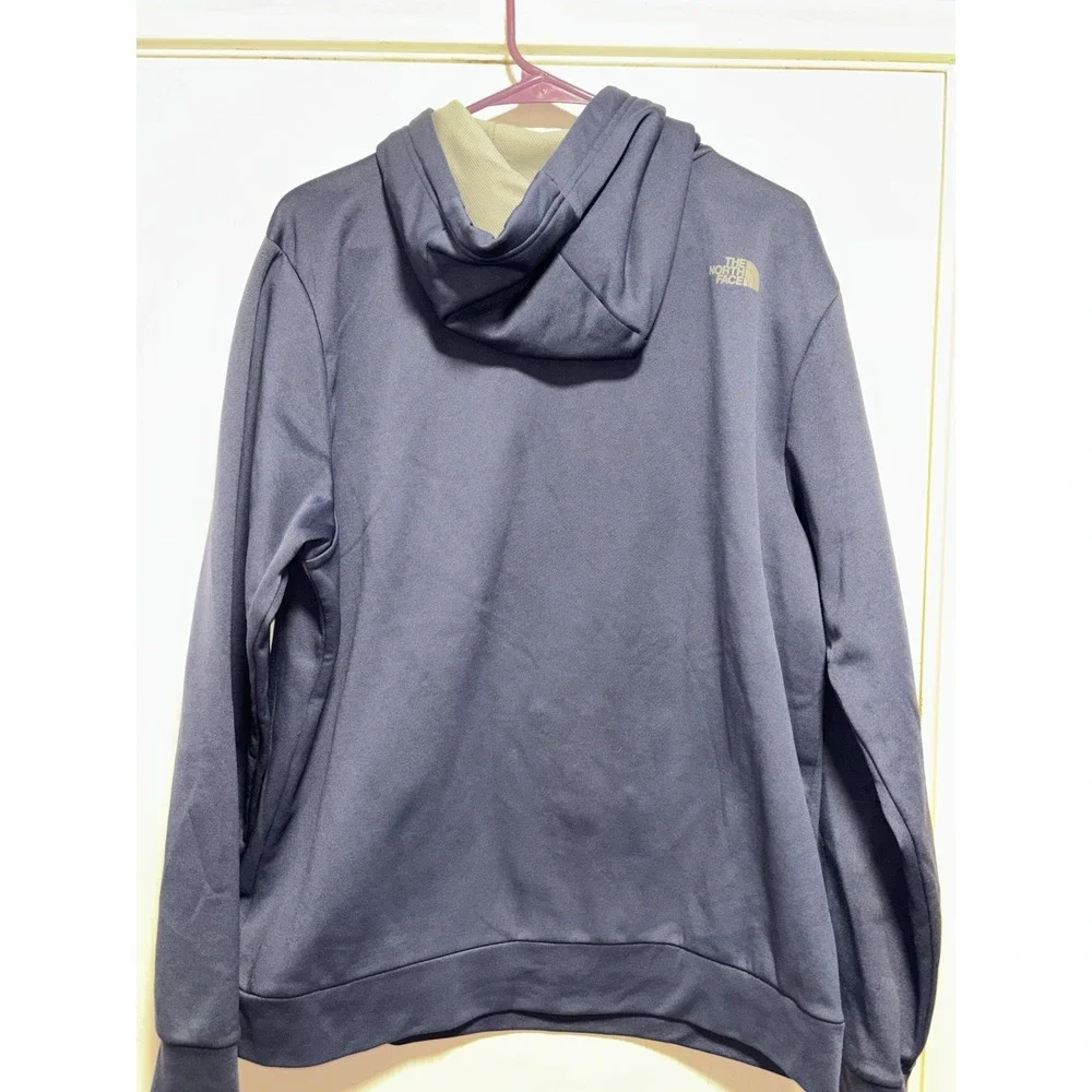 The North Face Men's Blue Fleece Pullover Hoodie Sweatshirt‎ Size L